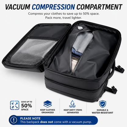 Vacuum Compression Backpack