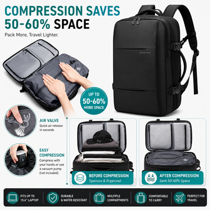 Vacuum Compression Backpack